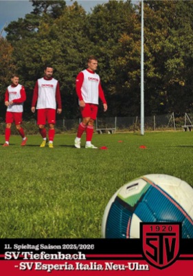 Titelseite Kickerle: SVT vs. Esperia Italia Neu-Ulm